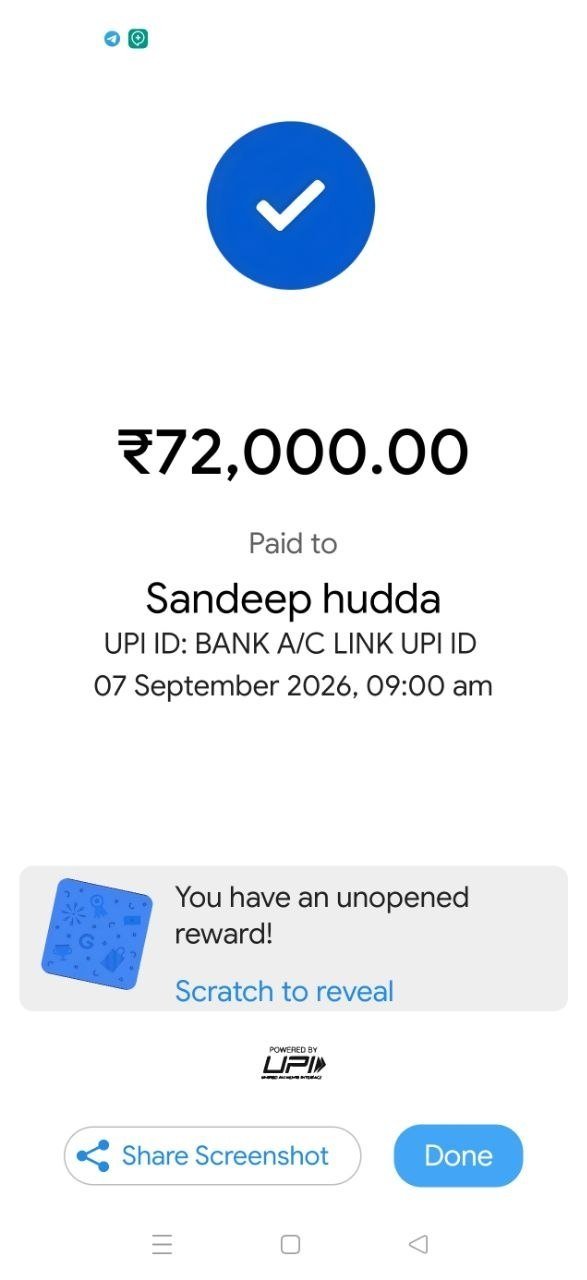 Payout proof